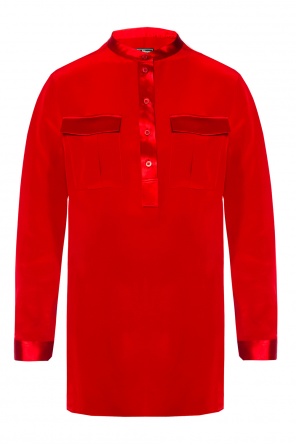 Band collar shirt, zdjęcie 1 Band collar shirt od Salvatore Ferragamo